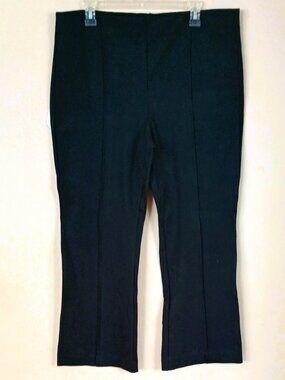 Maeve by Anthropologie The Margot Pants XL Women's Black Comfortable Pull On